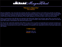Tablet Screenshot of magnachat.com